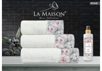 Подарочный набор полотенец La Maison с парфюмом - Rome (Turkey), 3 штуки